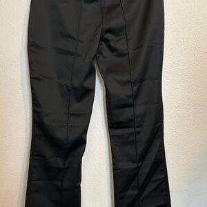 Bebe Black Dress Pants with Classic Straight-Leg Cut